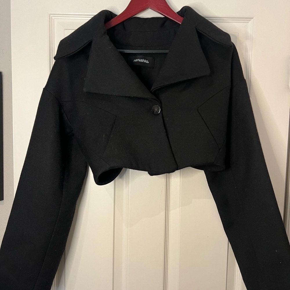 Nanushka Cropped Blazer